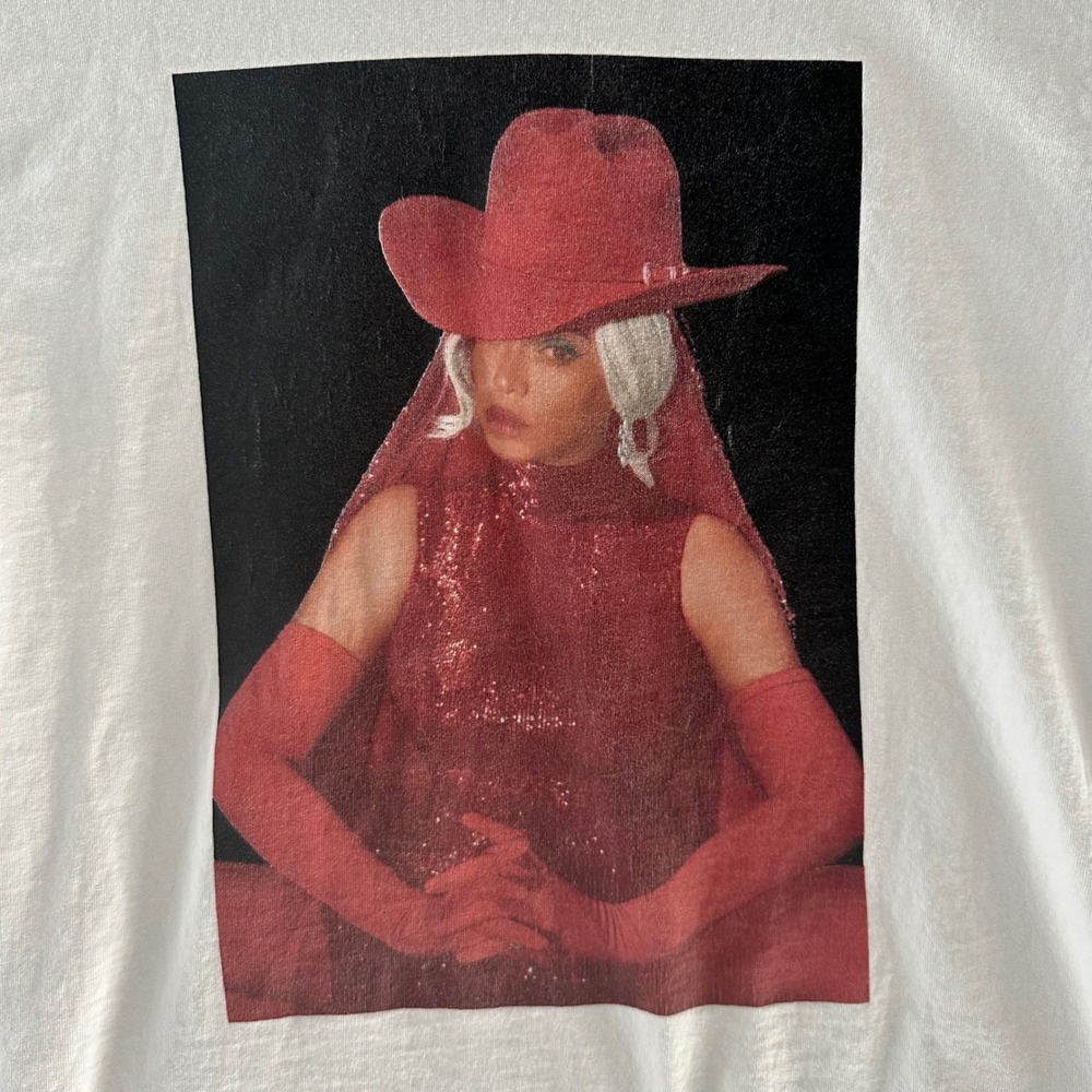 Official Beyonce Cowboy Carter Tour 2025 Los Angeles Exclusive Shirt Med CCT2025 - Picture 3 of 8